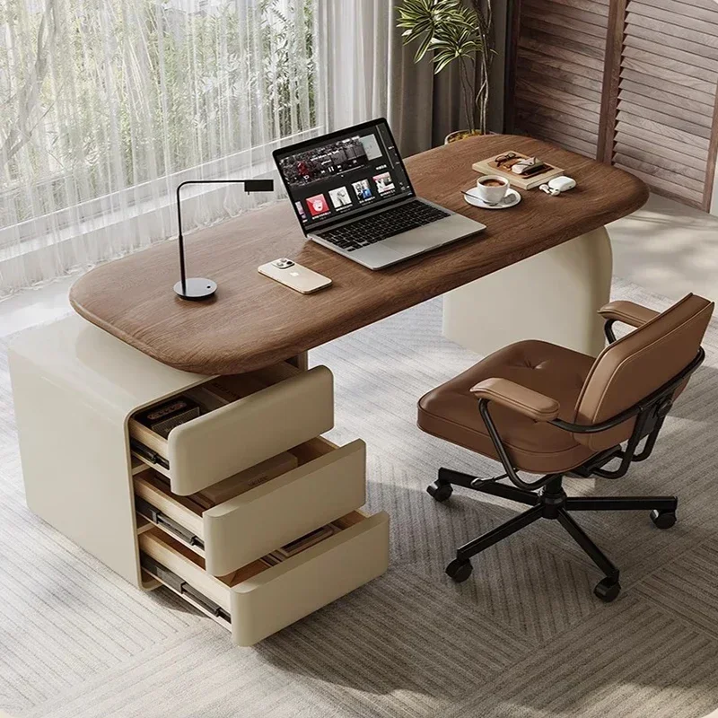 Study Desk Table Office Minimalist Desks Modern Multifunctional Furniture Organizer Corner Simple Room Mesita Auxiliar Work