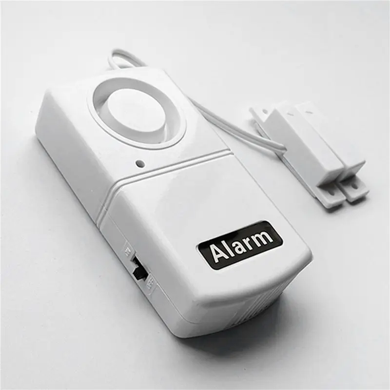 2X Burglar Alarm For Doors And Window 120Db High Decibel Salarm Sensor Battery Powered Detector Door Magnetic System-Y41A