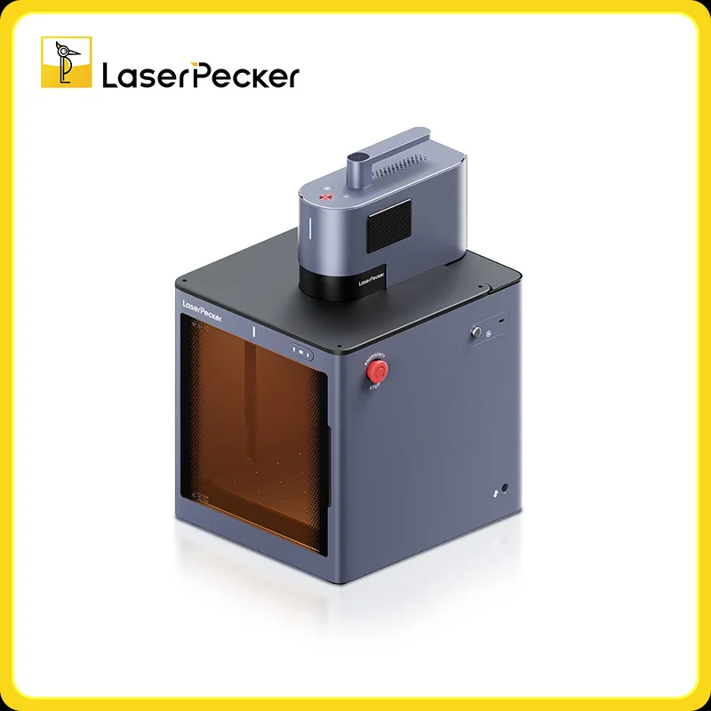 LaserPecker LP5 Dual Laser Engraver 20W 8k Fiber Diode Laser For Metal Plastic Wood Paper Leather Stone