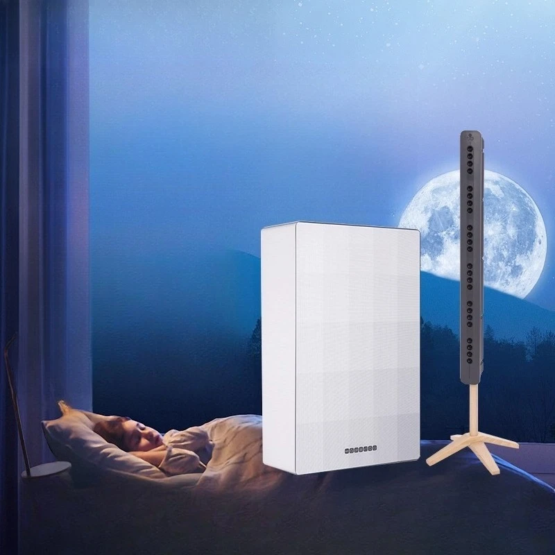 

Two-way flow household ventilation heat exchange