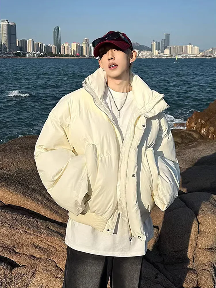 

Утепленная хлопковая куртка American Cleanfit для мужчин: теплая зимняя одежда, верхняя одежда, молодежный тренд