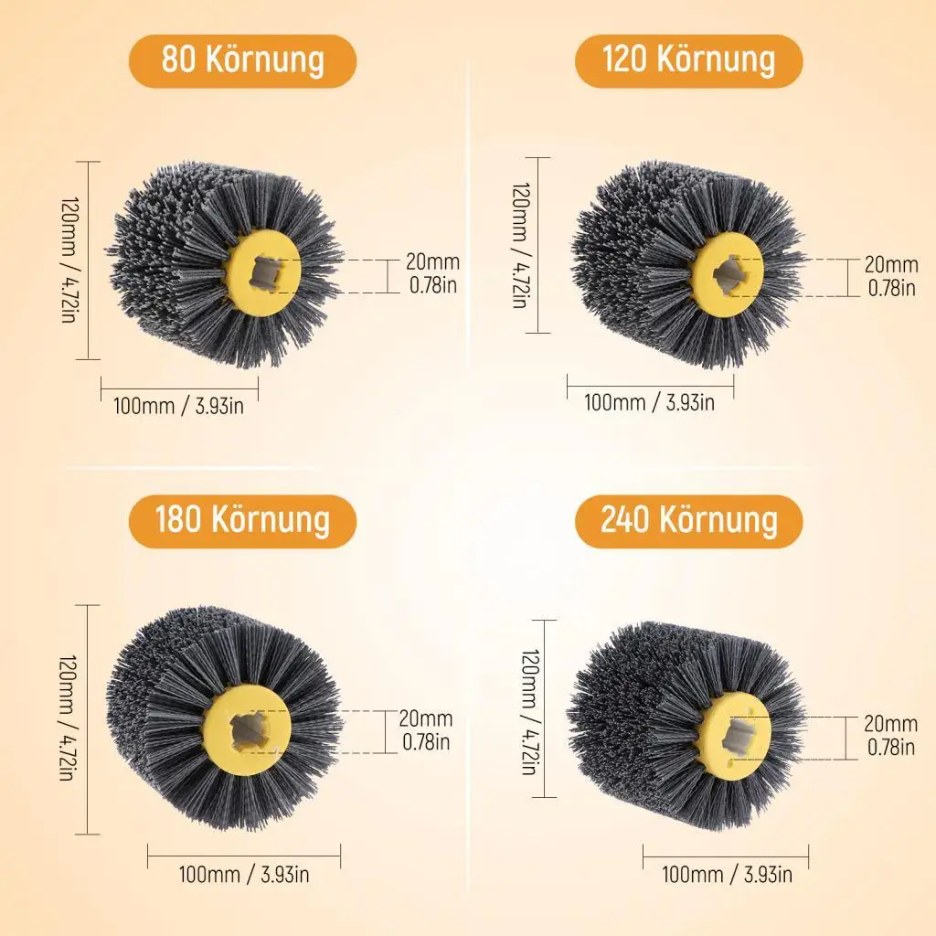 Grinding Polishing Tools High Performance Abrasive Wire Wheel Rough Brush for Deburring Wooden Floor or Kitchen Metal Use