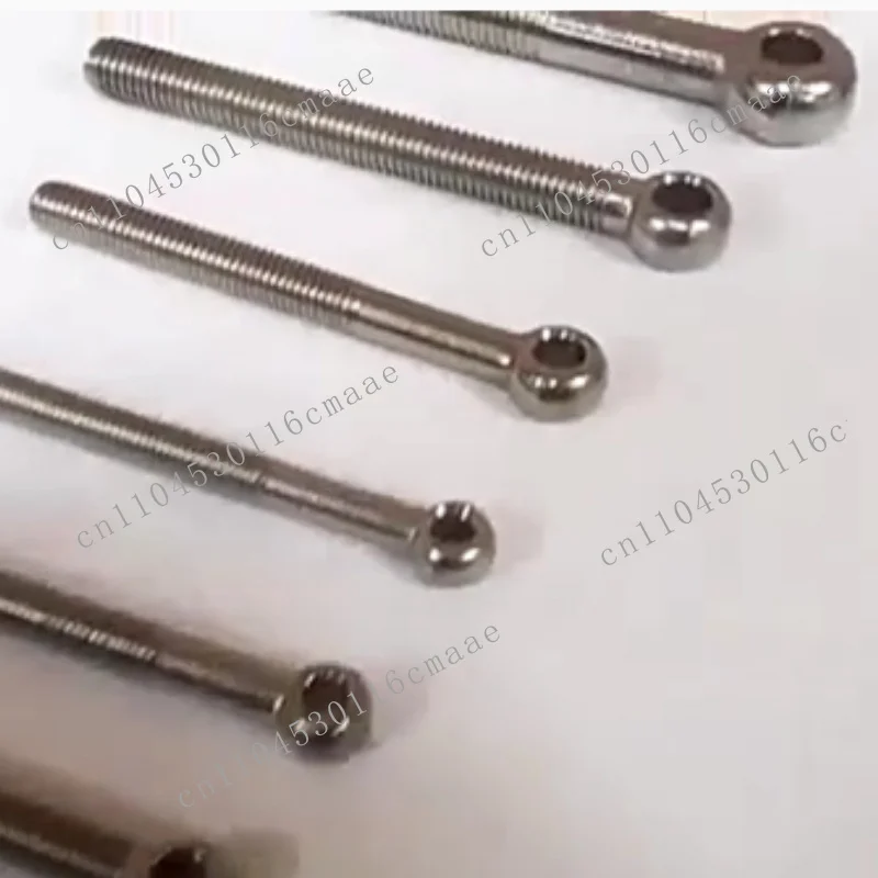 304 Stainless Steel Bolt Screw, Round Head  Knot Bolt with Hole, Fisheye Screw Swing Knot Screw