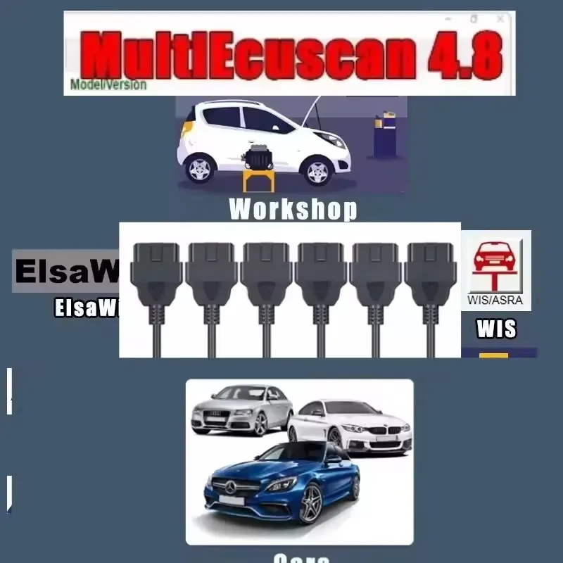 برنامج Nuevo الأصلي فيات multiecuscan 2023 Multiecuscan V4.8 لشركة فيات/كرايسلر/دودج/جيب/سوزوكي برنامج الماسح الضوئي V4.7 trab #1