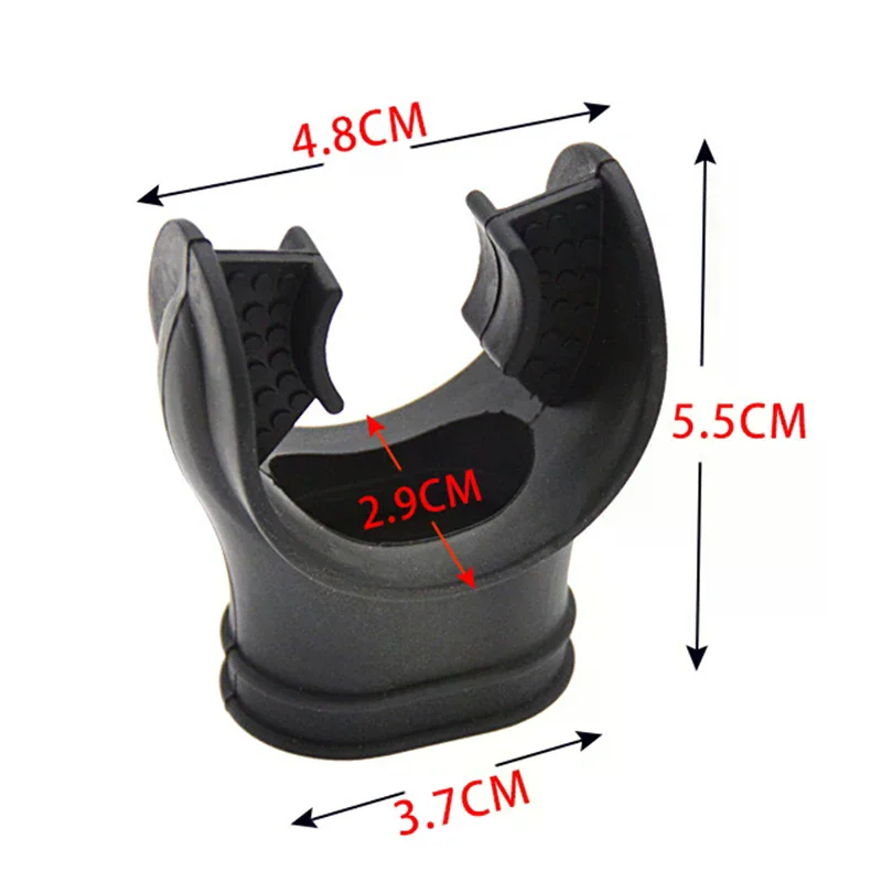 أخصائي الغطس: مجموعة قطع الفم والغوص من السيليكون للمياه.