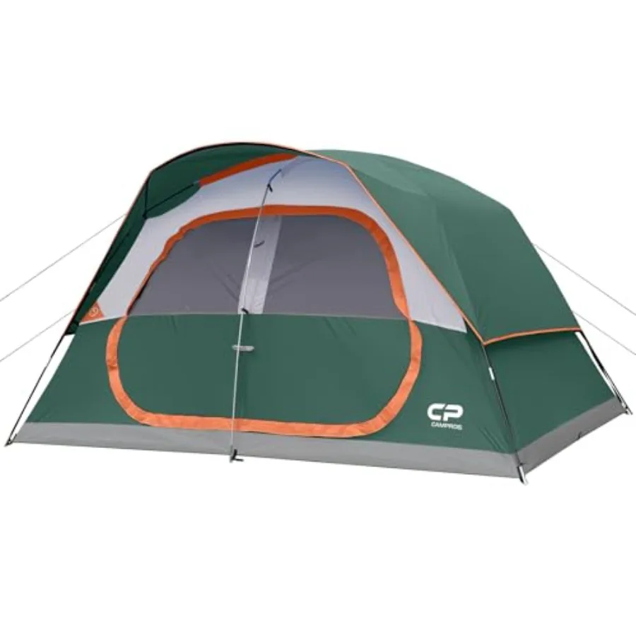 

Улучшенная палатка для кемпинга на 6/8 человек, водонепроницаемая, ветрозащитная, семейная палатка с большими сетчатыми окнами и дверью, двухслойная, простая в установке, универсальная.