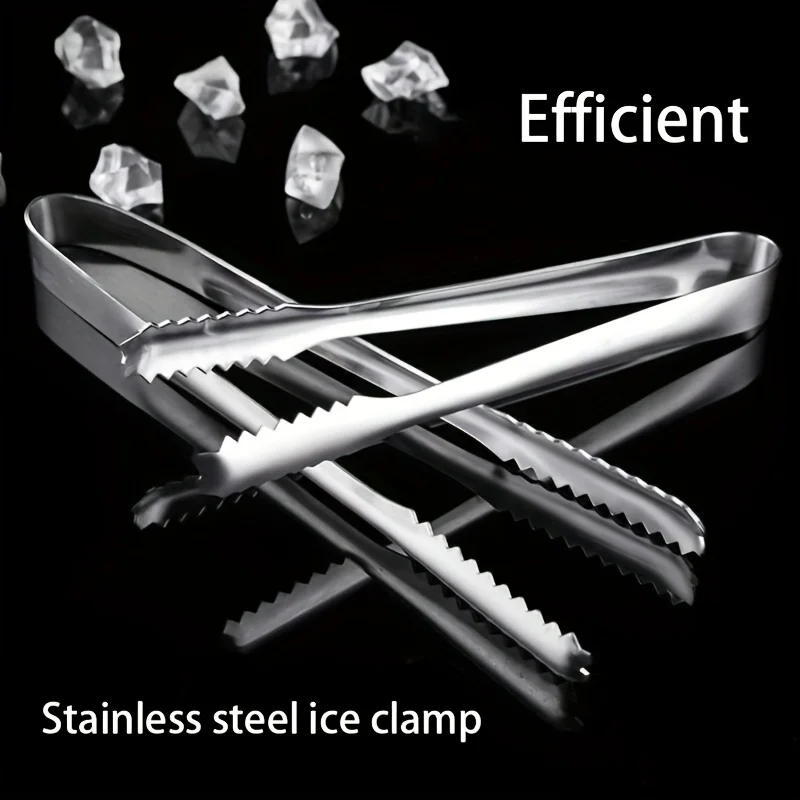 Eis Clip Edelstahl Eis Zange Gold Zucker Zange Metall Lebensmittel Fleisch Brot Clip Tee Party Bar Küche Zubehör
