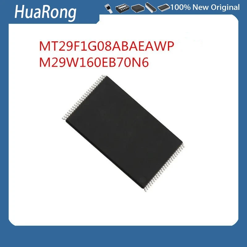 5PCS/LOT  MT29F1G08ABAEA   29F1G08ABAEA  MT29F1G08    M29W160EB70N6   M29W160EB    TSOP48