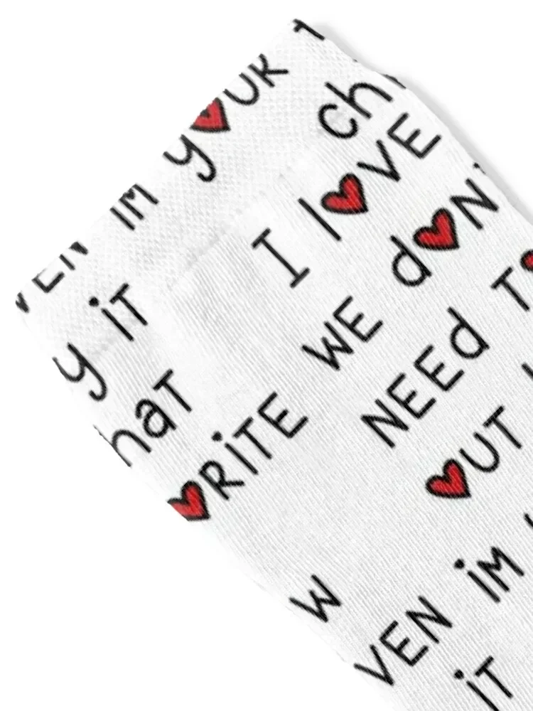 I love how we don't even need to say it out loud that im your favorite child Socks cartoon Novelties floral Boy Socks Women's