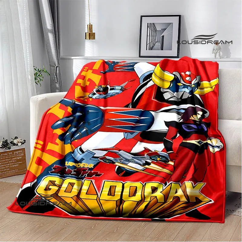 UFO ROBO GRENDIZER GOLDORAK coperta con stampa coperta sottile coperta anime Coperta da picnic regalo di compleanno