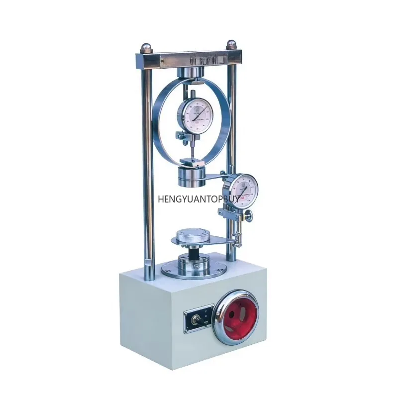 YYW-2 Strain Controlled Unconfined Pressure Gauge Tester/ Strain Control Soil Unconfined Compression Tester Machine