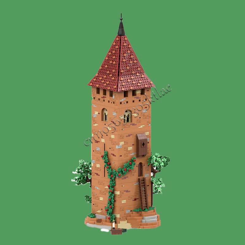 3658 PCS Haus Straße Retro Burg Turm MOC Anpassen Modulare Baustein Beliebte Ziegel Einfache Modell DIY Urlaub Spielzeug Geschenke