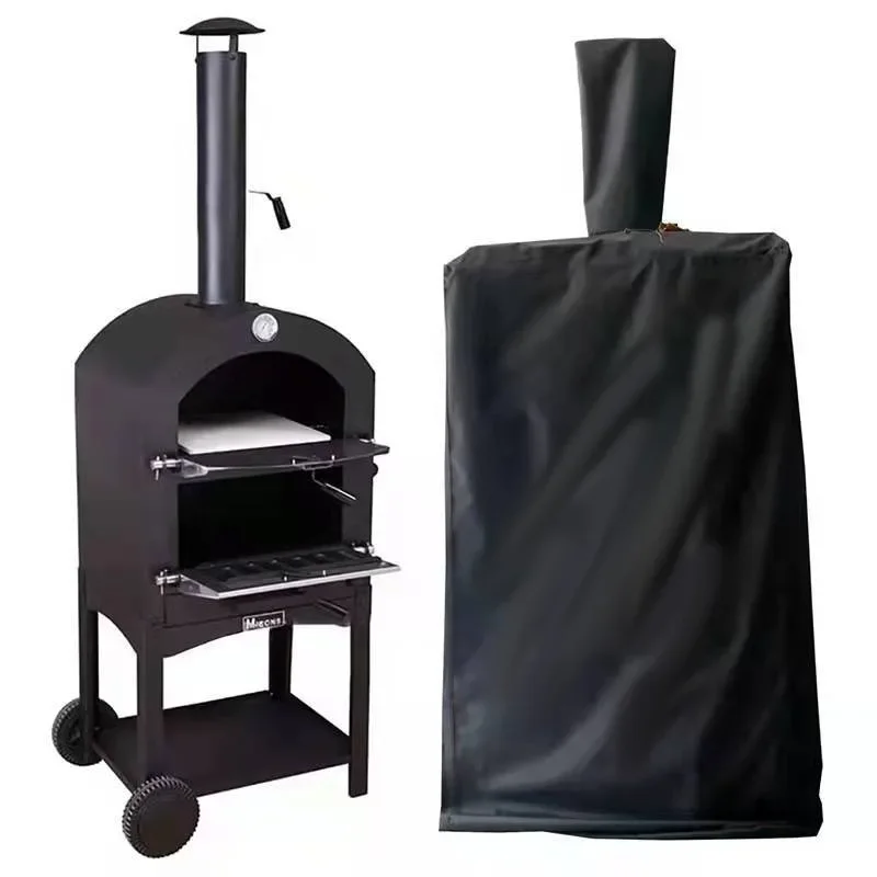 

210D Garden Courtyard Pizza BBQ Oven Cover, Cross-border Pizza Oven Cover, Gas Oven Cover, Oxford Cloth Dust Cover