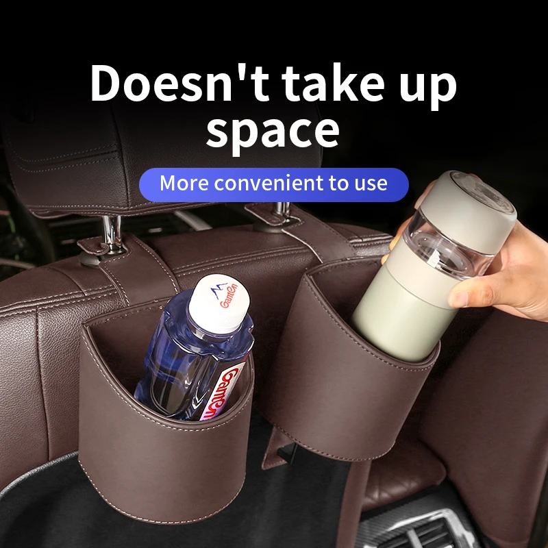مقعد السيارة حامل الكأس مقعد السيارة الخلفي متعدد الوظائف هوك الخلفي الإبداعية كأس الماء حامل اكسسوارات السيارات الديكور #2