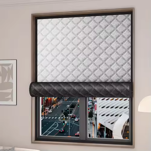 Warm curtains, cold and heat insulation, window screens, sun shading, sound insulation, double thickened warm curtains - Image 6