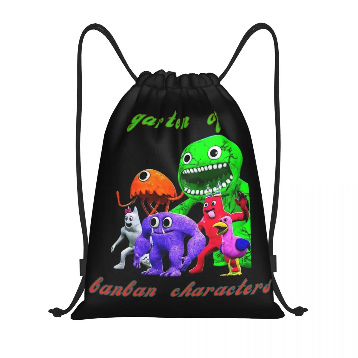 Regenbogen Freund Kordel zug Tasche Männer Frauen tragbare Sporthalle Sackpack Garten von Banban Videospiel Training Speicher Rucksäcke