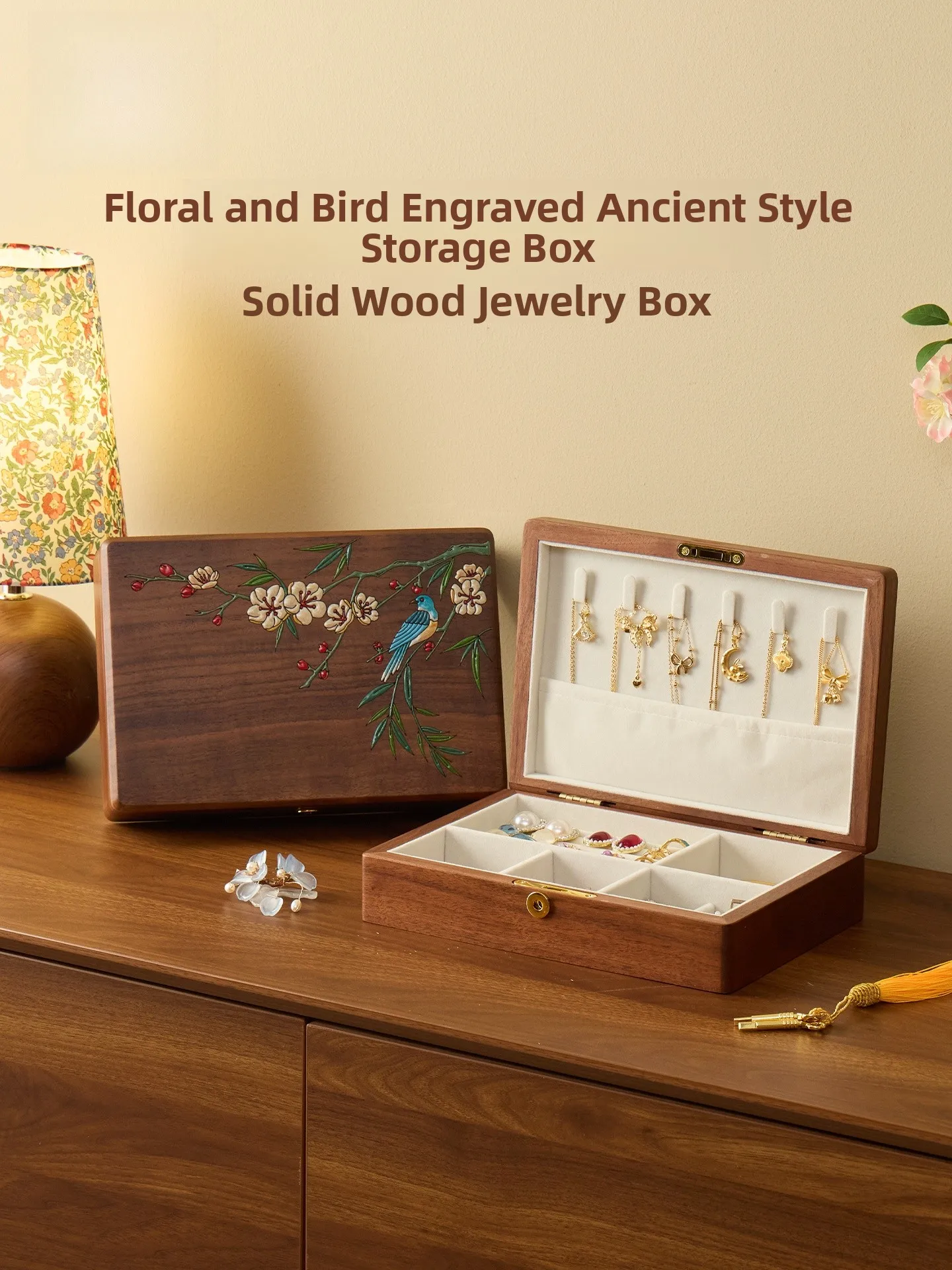 fanhuan-luxury-lock-wooden-jewelry-box-hand-painted-new-wedding-gift-chinese-style-desktop-storage-organizer-for-everyone