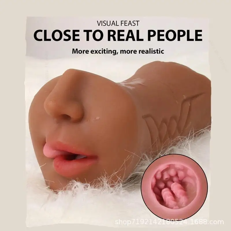 3 in 1 masturbator Sextoy Realistic Vagina Rubber Pussy Male Masturbator Pocket Pusssy Sex Dolls Adult Goods Sex Toys for Men