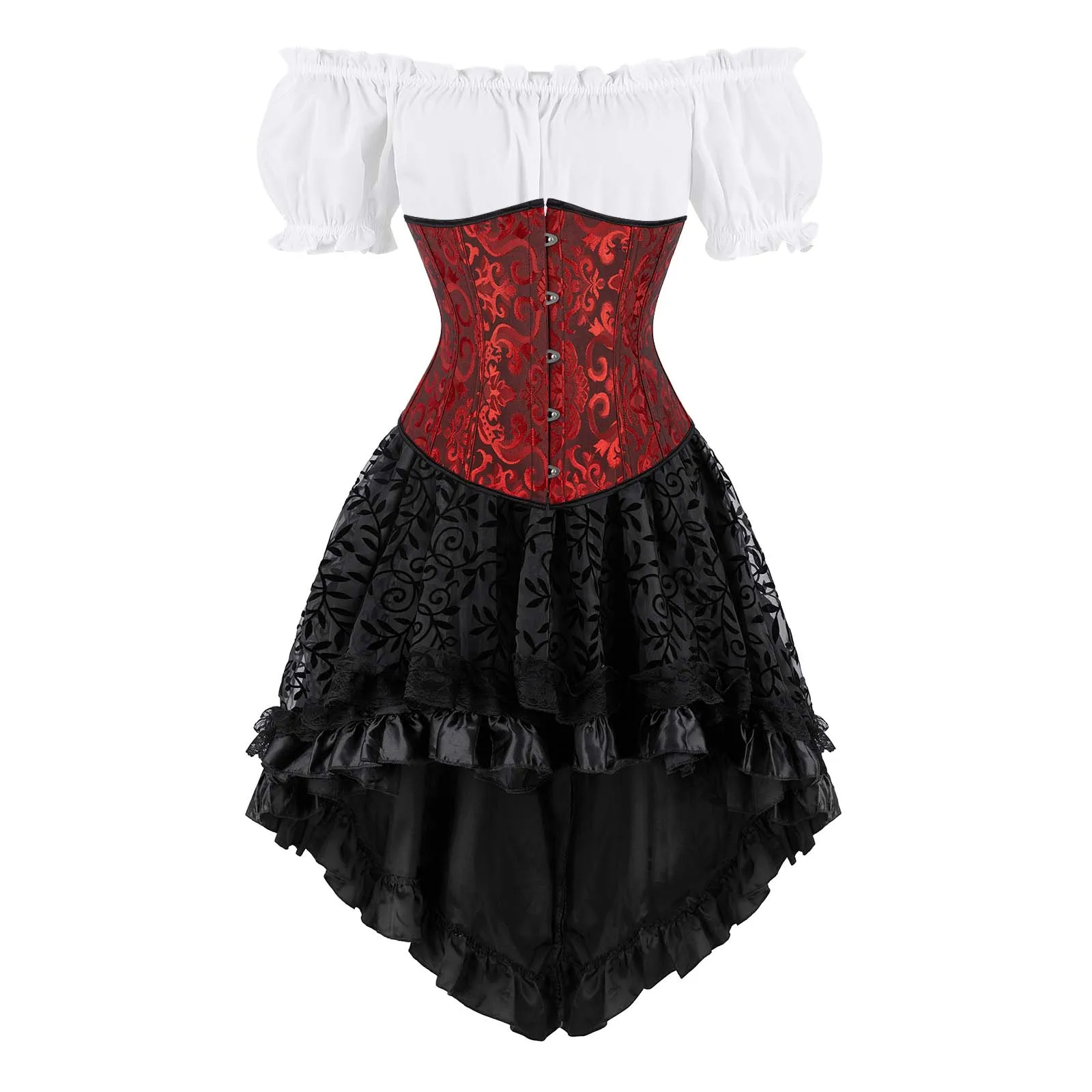 robe-corset-sous-le-buste-pour-femmes-bustiers-medievaux-avec-chemises-costumes-burlesques-tenues-de-cosplay-﻿