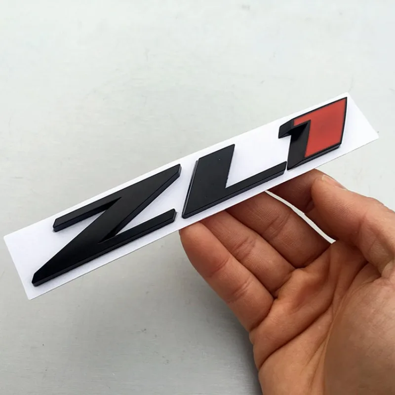 ZL1 Metal Car Sticker Emblem Badge Trunk Decals for Chevrolet Camaro ZL1 Colorado Z71 OFF ROAD 4X4 SIERRA GMC Suburban Stickers