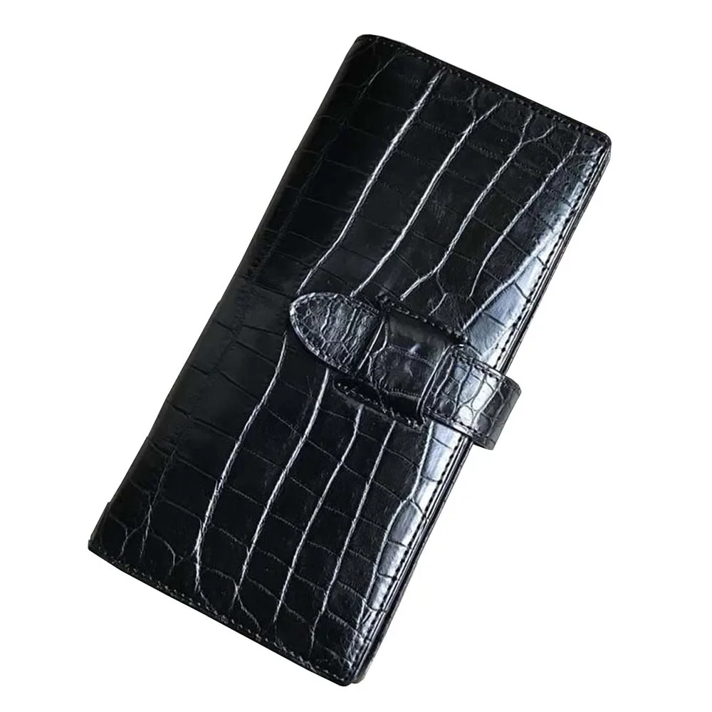 hongsen new arrival crocodile  long  men wallet  male  long men clutch bag  More screens  male purse