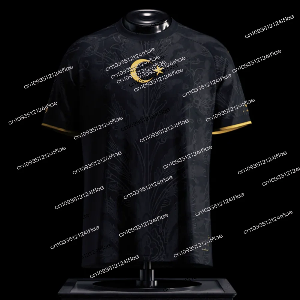 2026 New Turkish 3D Printed Football Jersey- Quick-drying and breathablea special fan edition traditional jerseycomfortable for