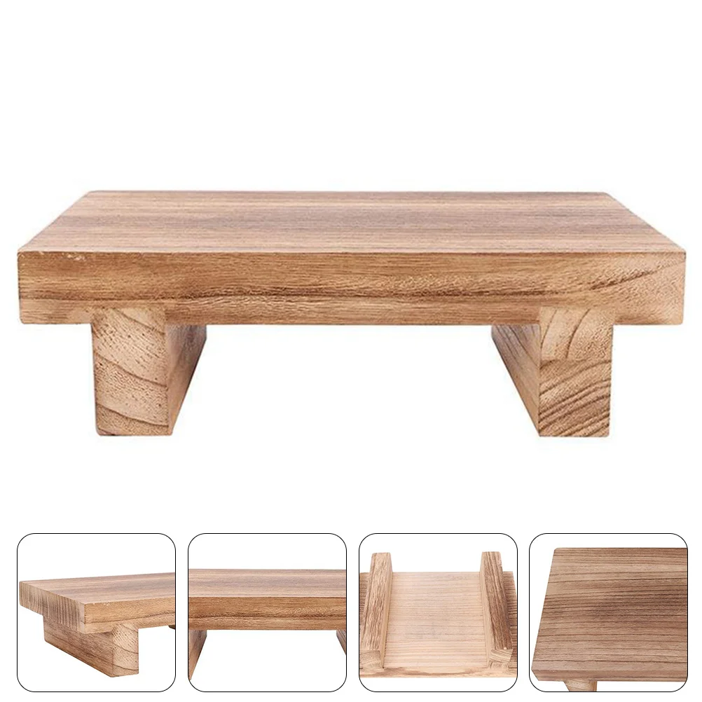 Bedside Step Stool Living Room Footstool Wooden Bench Desk Stepping Toddler Kitchen Helper Office Footrest Feet Kids Furniture