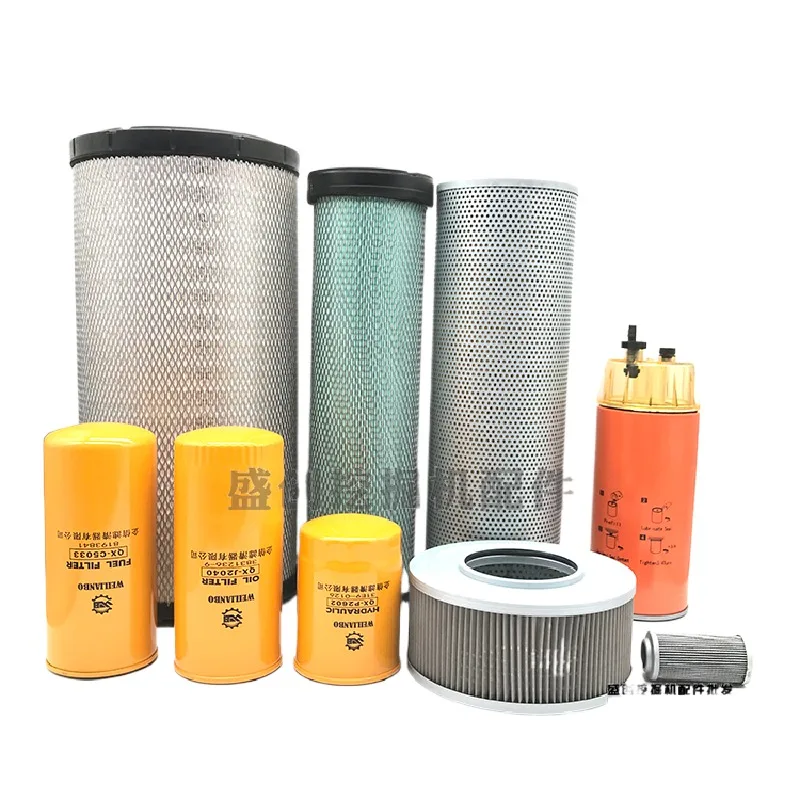 

For Sdlg Lg6210f 210f Engine Oil Filter Element Diesel Air Oil-water Separator Hydraulic Filter Excavator Accessories