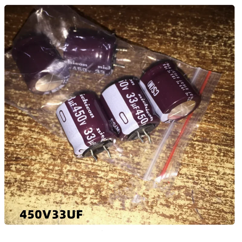 10PCS 450V 3.3UF 33UF 전해 콘덴서