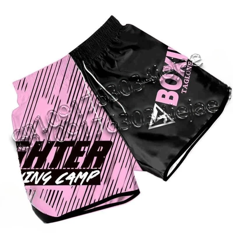 

2025 UFC Muay Thai Shorts Series Fighting Sports Pants Boxing Shorts Sports Free Combat Training Suit Fighting Men's Shorts