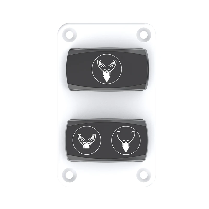 Inodoro marino elegante del inodoro eléctrico silencioso de 12v/24v con agua cruda de la bomba de descarga para la marina