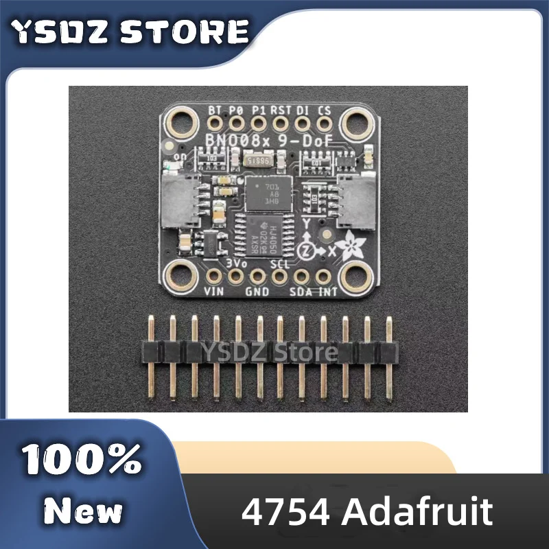 New Original 4754 Adafruit 9-DOF Orientation IMU Fusion Breakout - BNO085 (BNO080) - STEMMA QT / Qwiic in stock Fast Shipping