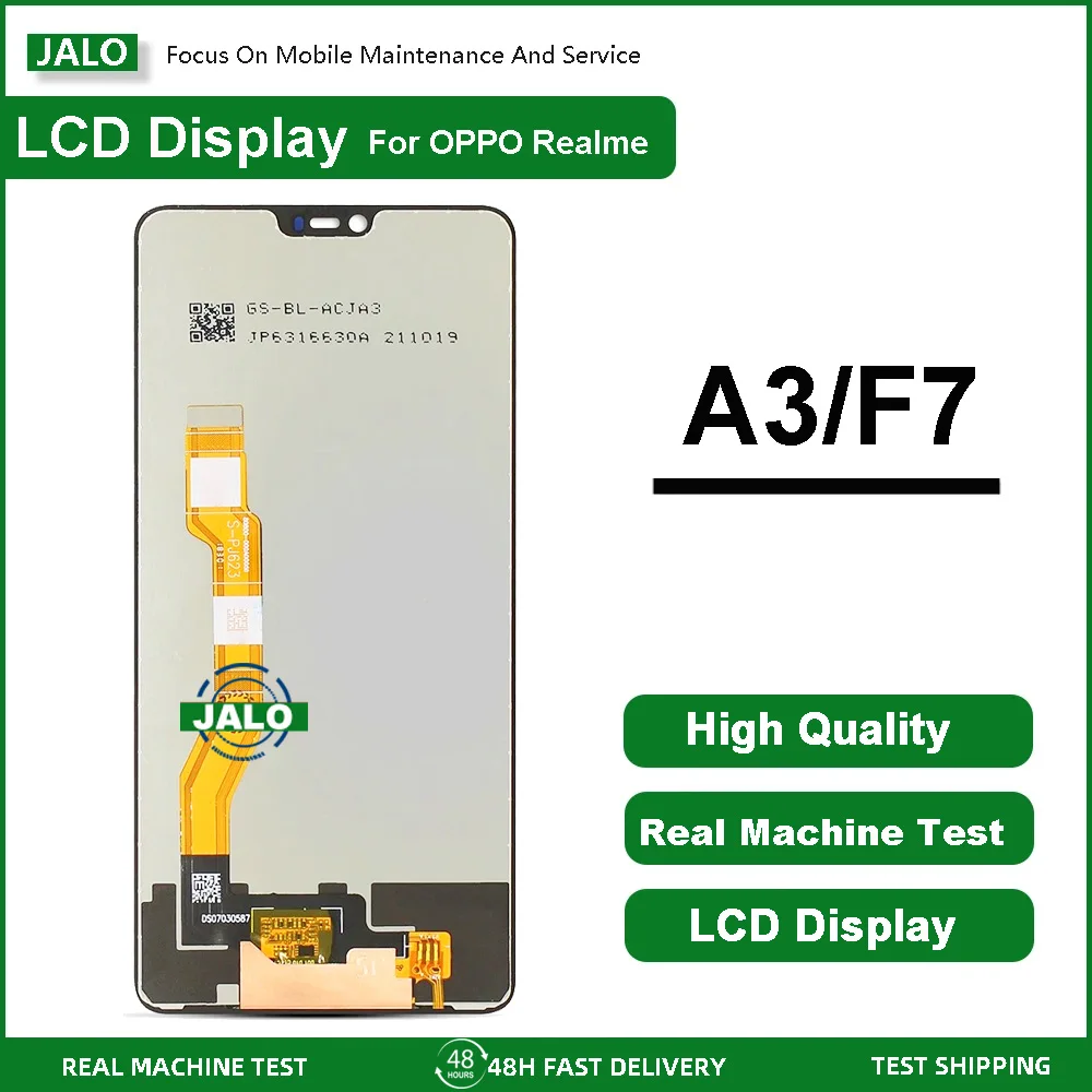 JALO Gruppo Schermo per OPPO A3 F7 A3i A3X A3 Versione Dinamica Display LCD Integrato Display Touch Screen Pannello LCD di Ricambio