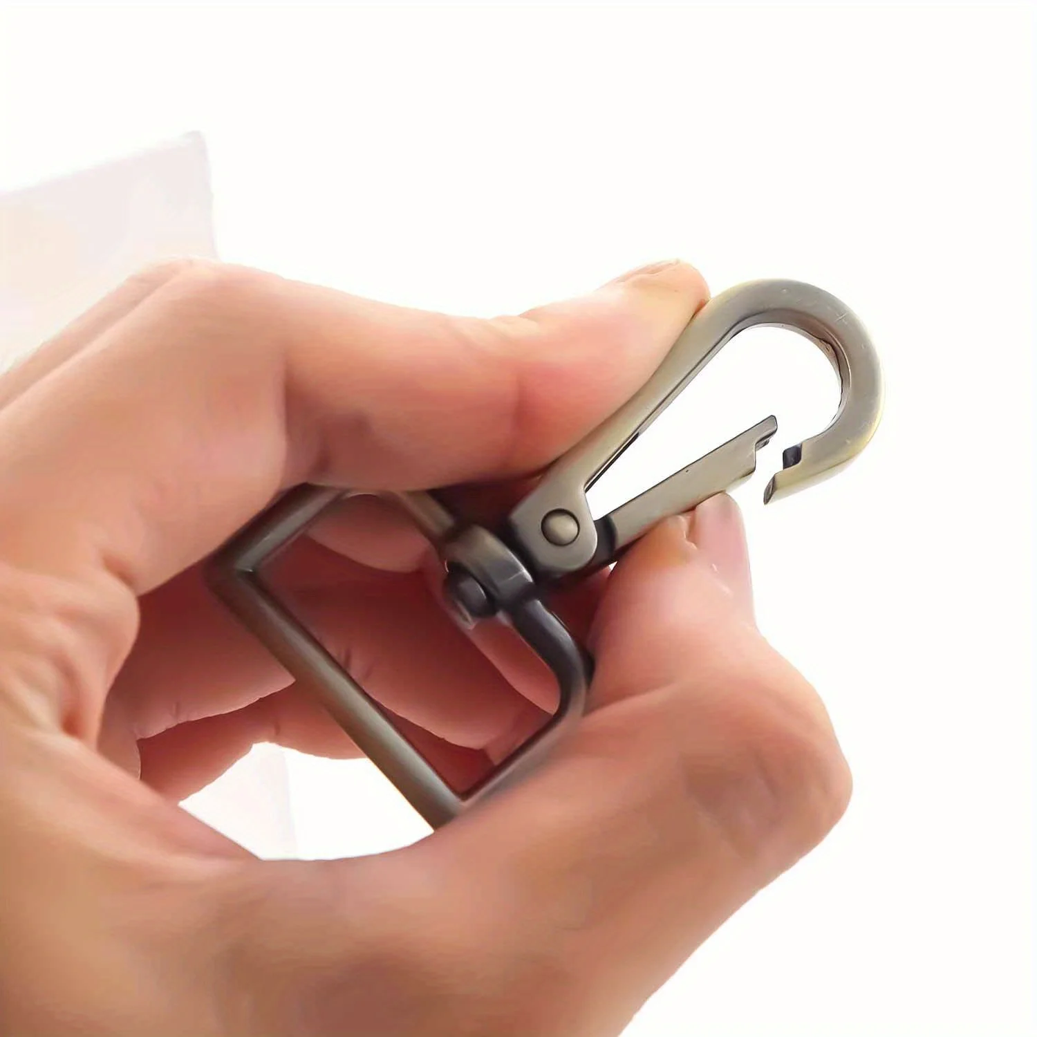 خطافات معدنية دوارة ، مشبك حبل جراد البحر للحزام ، بوابة دفع ، مشغولات يدوية ذاتية الصنع ، مجوهرات سلاسل مفاتيح ، محفظة ، صناعة حقائب ، 5 * #2