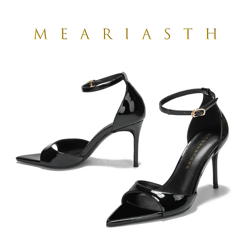 

2025 Fashion Leopard Print pointed open toe Vulcanized Women Sandals High Heels Non-Slip Platform Shoes Lightweight Summer Style