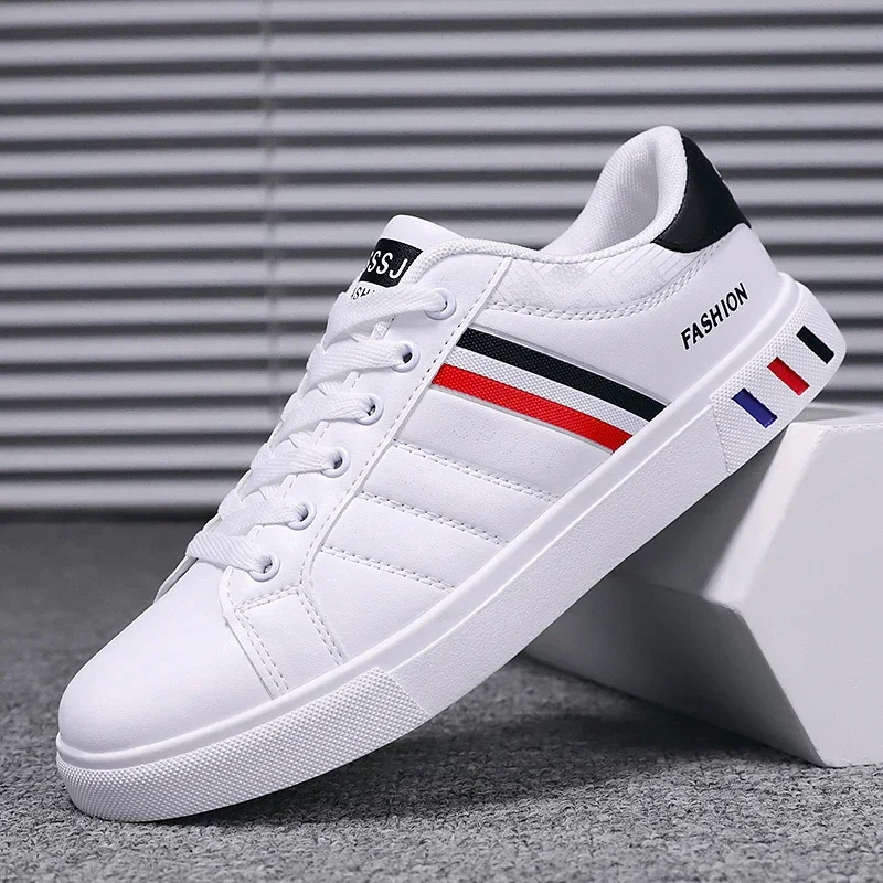 Men's Sneakers White Casual Shoes Men Original Lightweight Luxury Shoes for Men Breathable Flats Men's Sneakers Chaussure Hommes