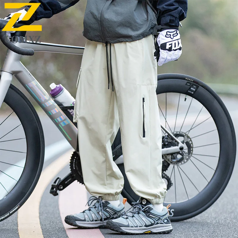 

Men's Cargo Pants 2025 New Autumn Casual Loose Running Lightweight Trousers Outdoor Hiking Mountain Climbing Adventure Pants