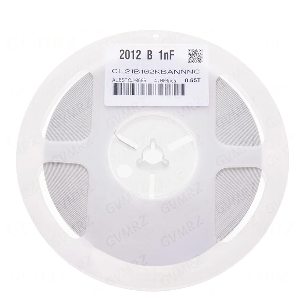 1reel 2000/4000pcs 100NF 1UF 2.2UF 4.7UF 10UF 1PF 0805 SMD IBUW Thick Film Chip Multilayer Ceramic Capacitor 0.5pF-47uF 10NF