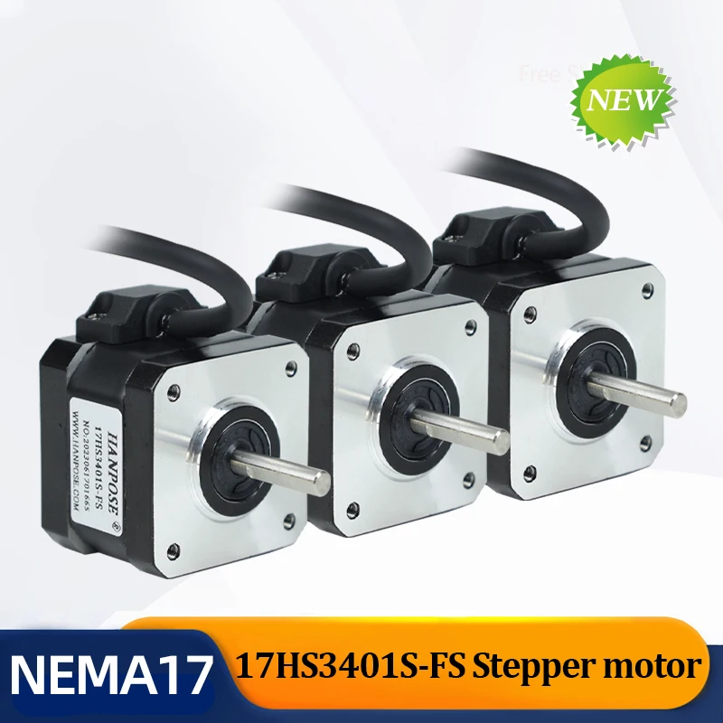 

3pcs Waterproof motor captive Stepper Motor 42 motor Nema17 motor 1.5A 40N.CM 17HS3401S-FS for 3D printer CNC XYZ