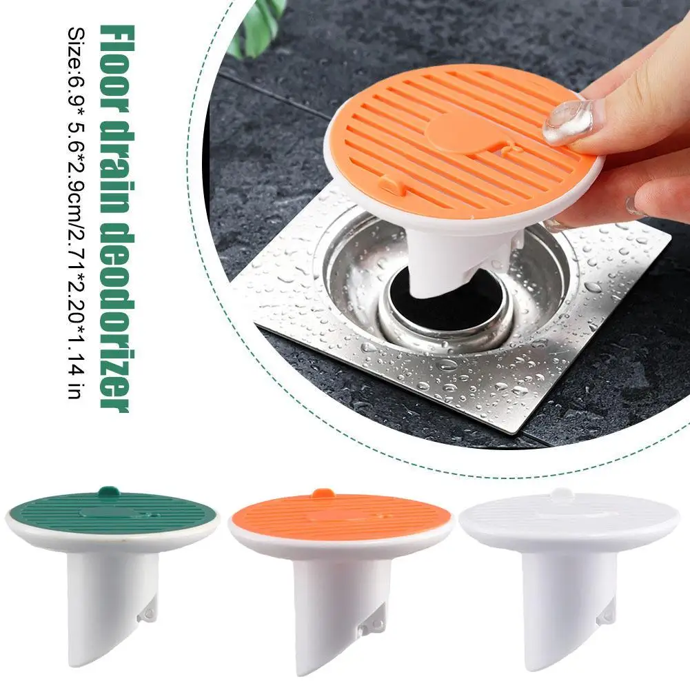 Deodorant Drain Core Toilet Bathroom Floor Drainer Sewer Seal Silicone Inner Anti-odor No Artifact Pest Water Core Control B6N9