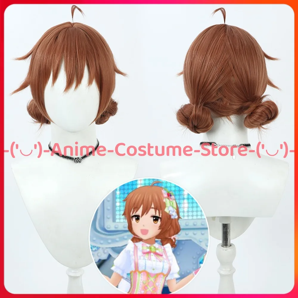 

Idolmaster Золушка Девушки Араки Хина Косплей Парик Аниме Игровой Персонаж Хэллоуин Карнавальный Костюм Для Вечеринки Парики Синтетические Волосы