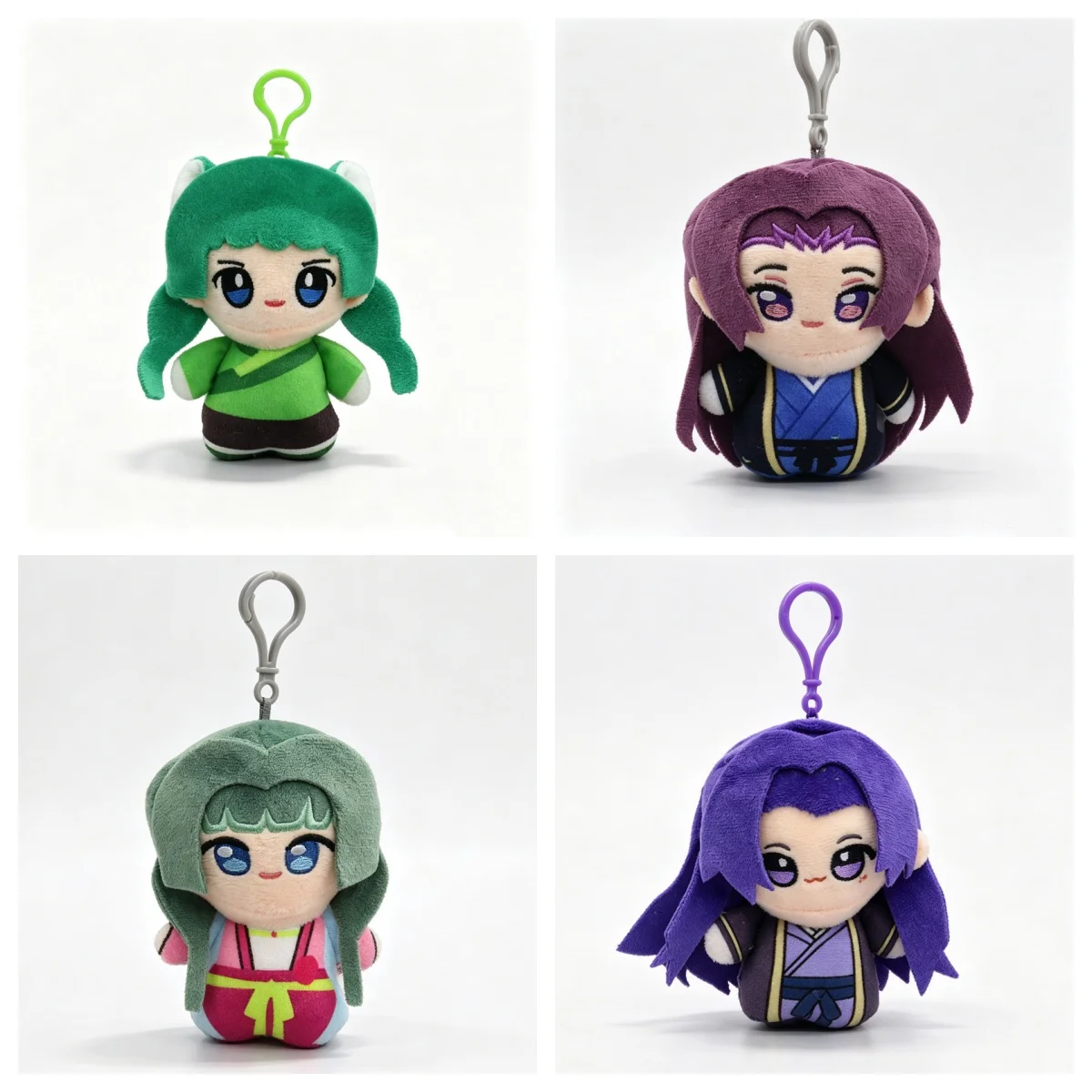 Anime The Apothecary Diaries Plush Keychain Maomao Jinshi Soft Stuffed Doll Backpack Hanging Ornament For Fans Collection Gift