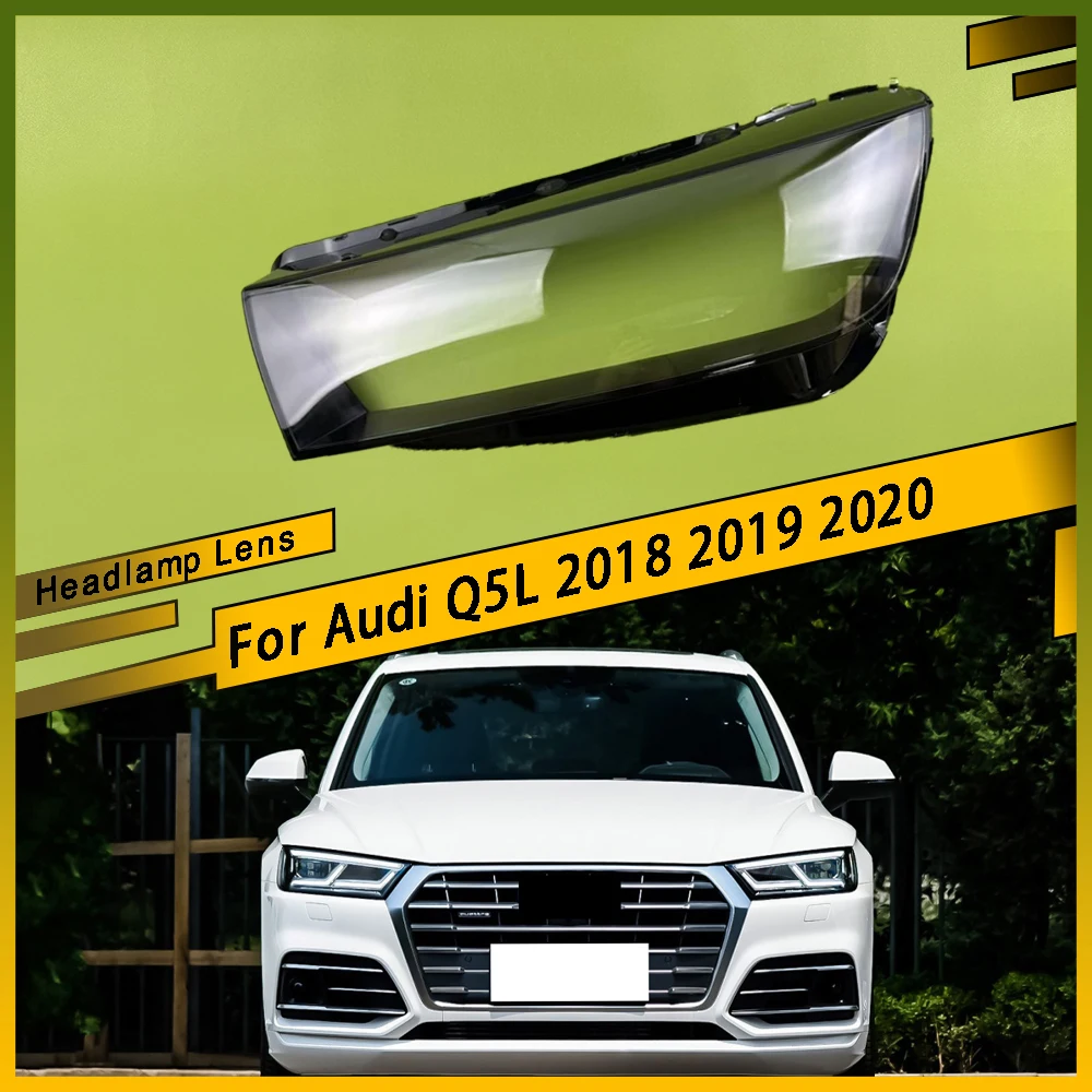 

Для Audi Q5L 2018 2019 2020 автомобильная передняя фара, прозрачный светильник, стеклянный корпус, маска, прозрачный абажур, крышка