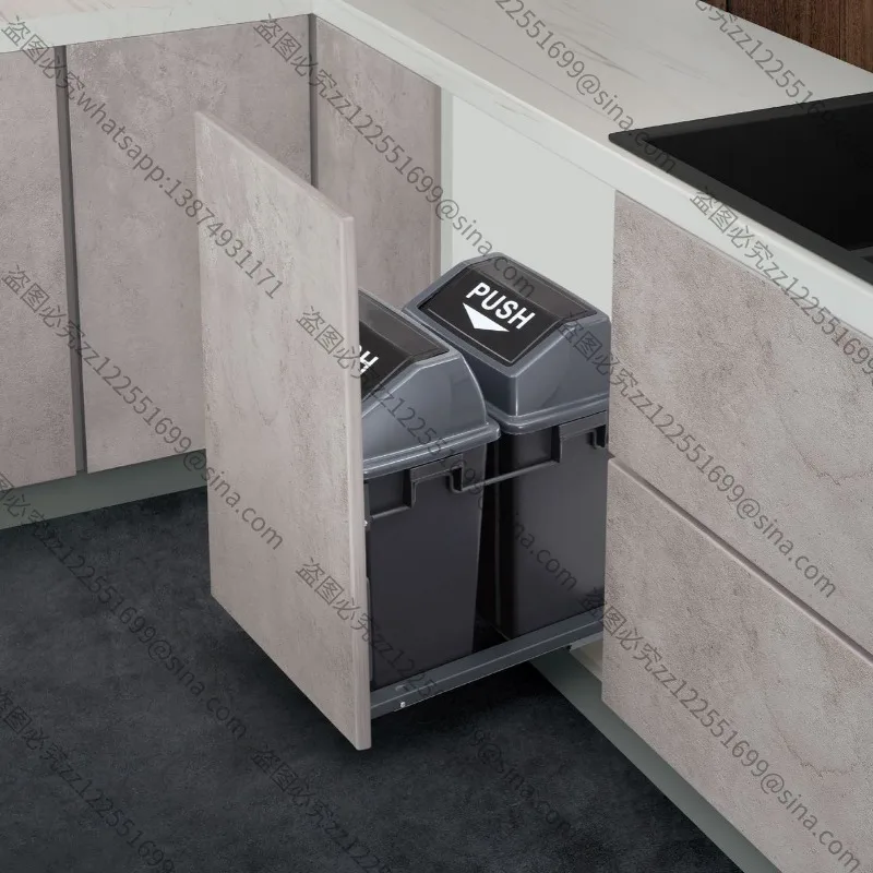 Suitable for Cabinet Organization and Storage, Cabinet Internal Trash Can