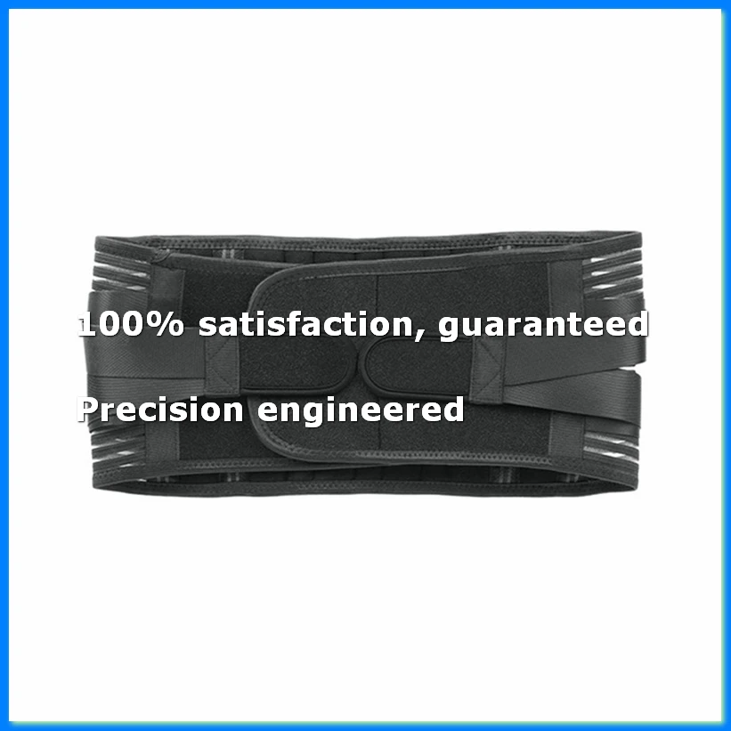 Lumbar Back Brace for Lower Back Pain Adjustable Lumbar Support Belt Breathable Exercise Waist Brace Support Belt-A49I
