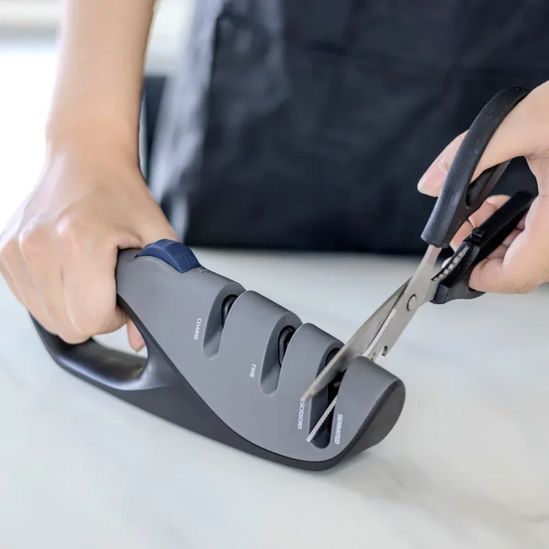 

Multi-angle function Automatic angle adjustment Knife sharpener Portable kitchen Sharp artifact