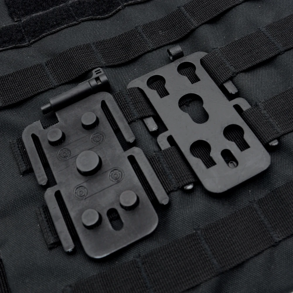 MOLLE Attachments for MOLLE Pouch, MOLLE Mag Pouch, MOLLE Backpack & Other MOLLE Accessories, Quick Release Molle Adpater