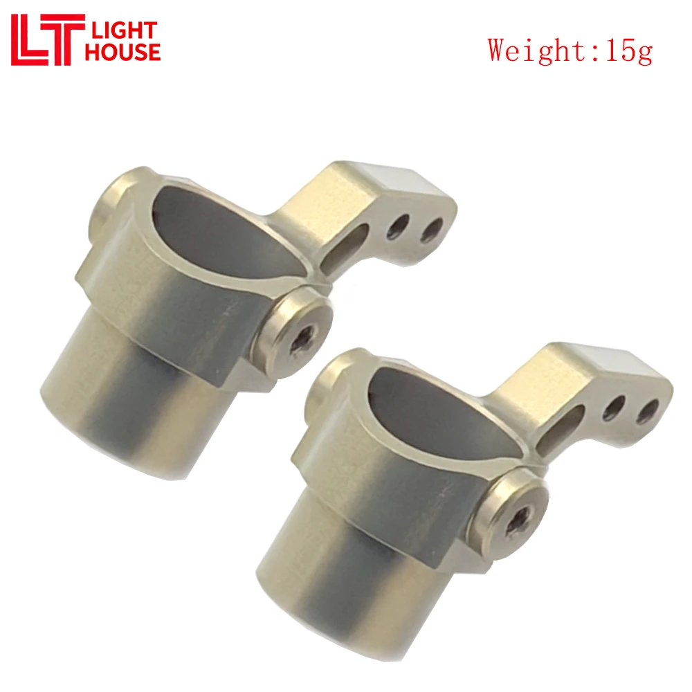 CASA LUZ 7075 Articulações de direção dianteira de oxidação dura de alumínio para Cen Racing 1/8 RC Car Upgrades Parts 2 unidades / conjunto