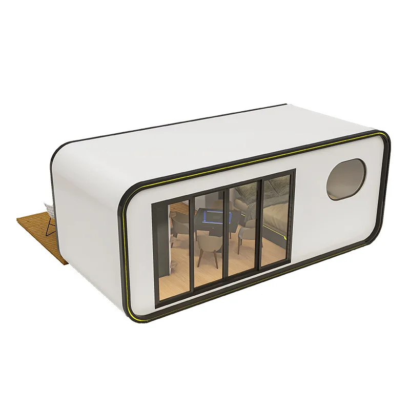 Factory Direct Customized Modular Living Capsule House New design mobile prefab house Resort-style hotel capsule tiny house