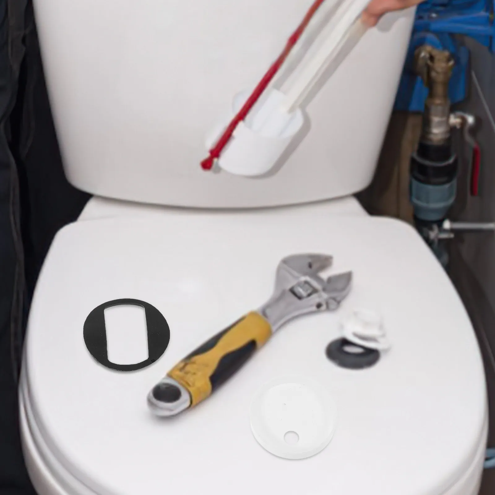 

Крепления для сиденья унитаза (2 шт.): прочные сменные винты для надежной фиксации, долговечная универсальная фурнитура для соединения крышки унитаза